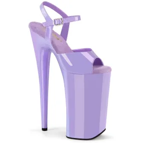 10 Inch Heel BEYOND-009 Lavender Patent