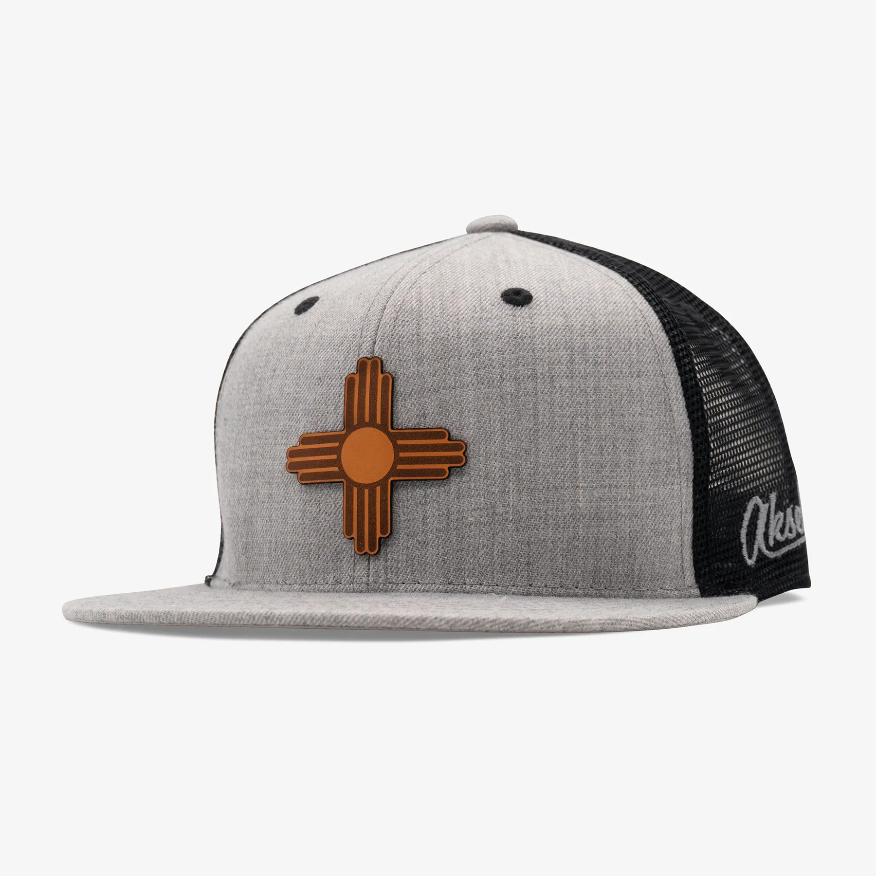 Aksels Laser New Mexico Zia Snapback Hat