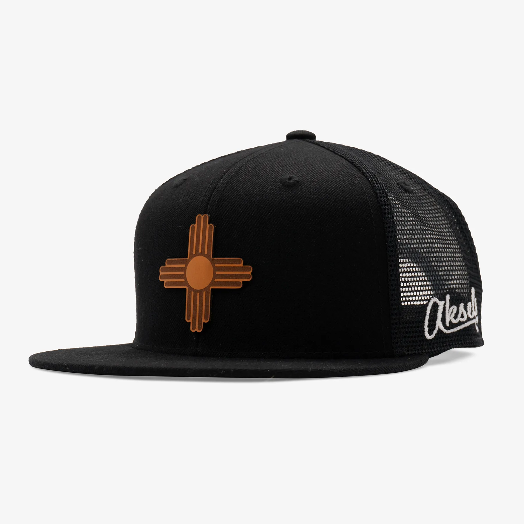 Aksels Laser New Mexico Zia Snapback Hat