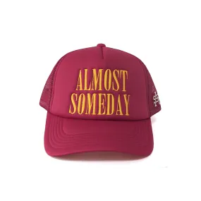 ALSO TRUCKER HAT RED