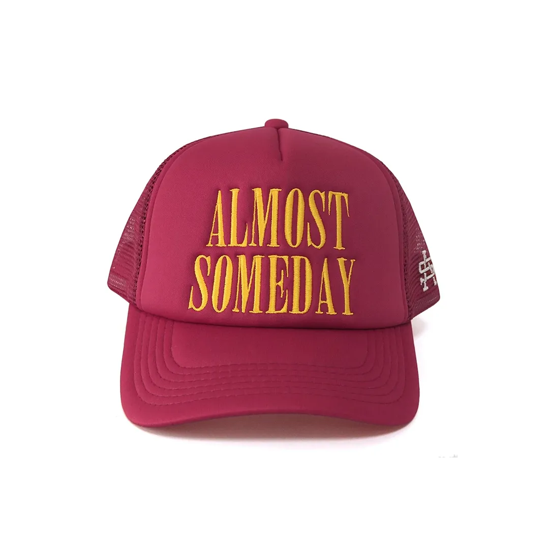 ALSO TRUCKER HAT RED