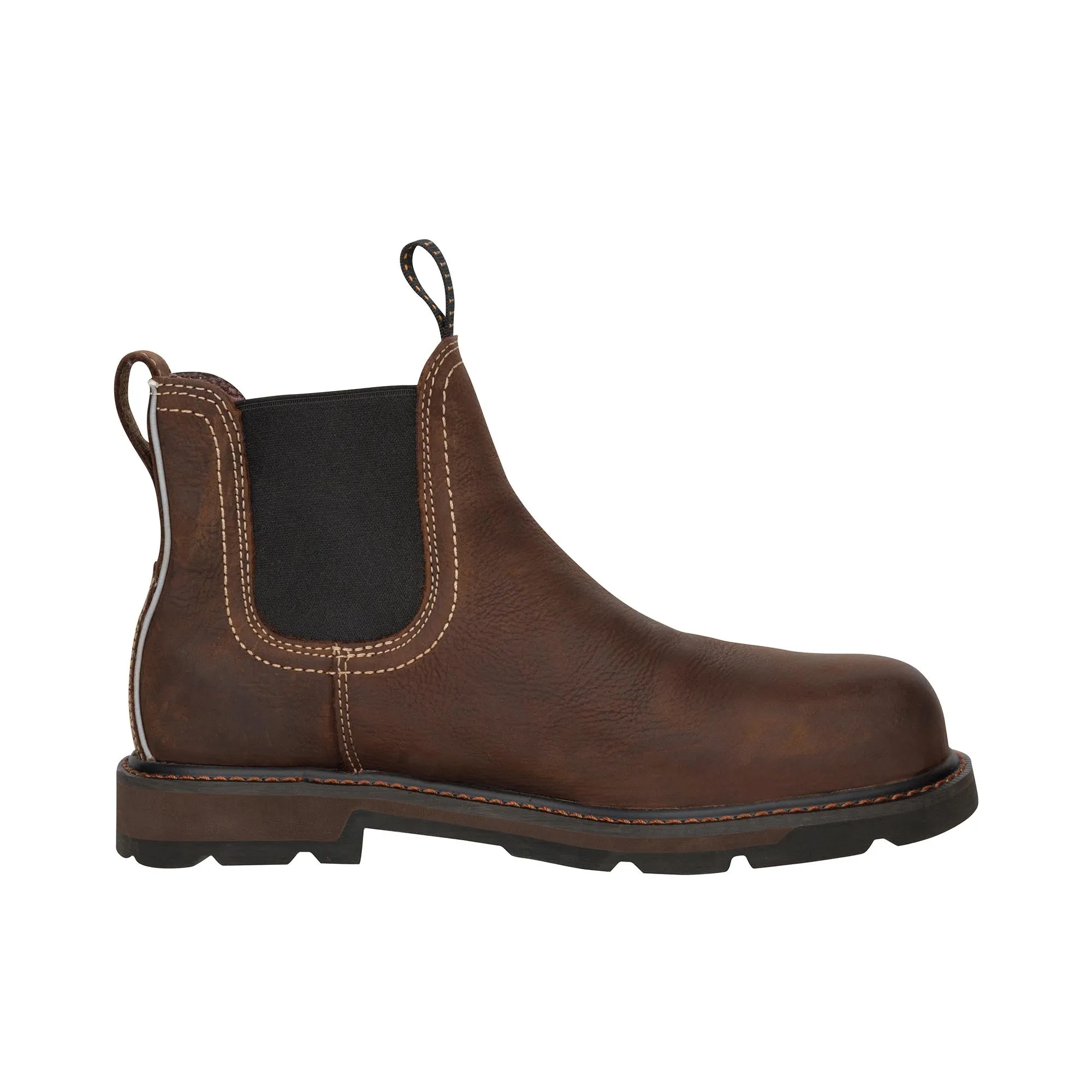 Ariat Groundbreaker Chelsea Steel Toe Dark Brown