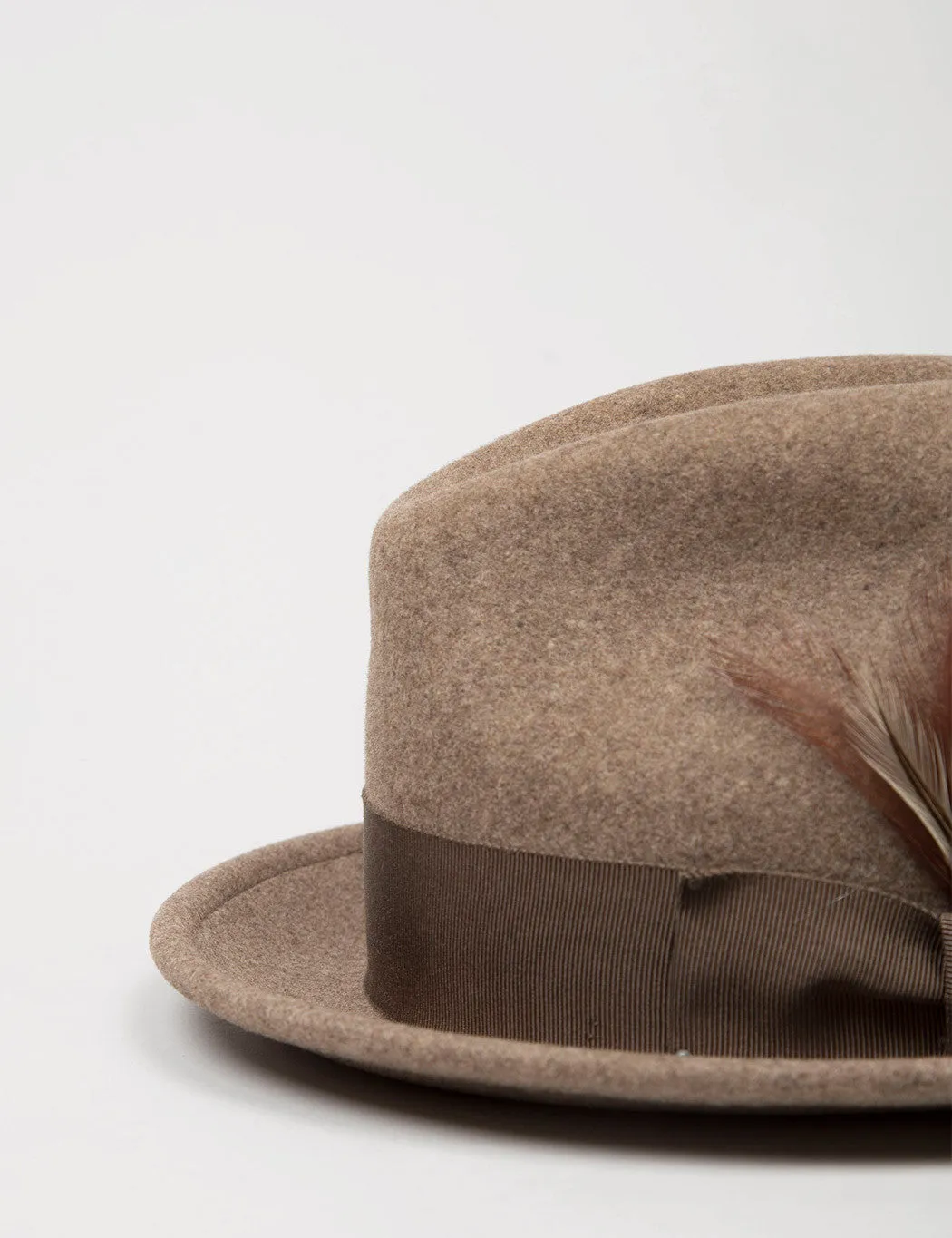 Bailey Tino Felt Tribly Hat - Medium Brown