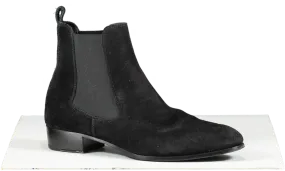 Baudoin & Lange Joan Boot In Black Glove Suede UK 6 EU 39 👠