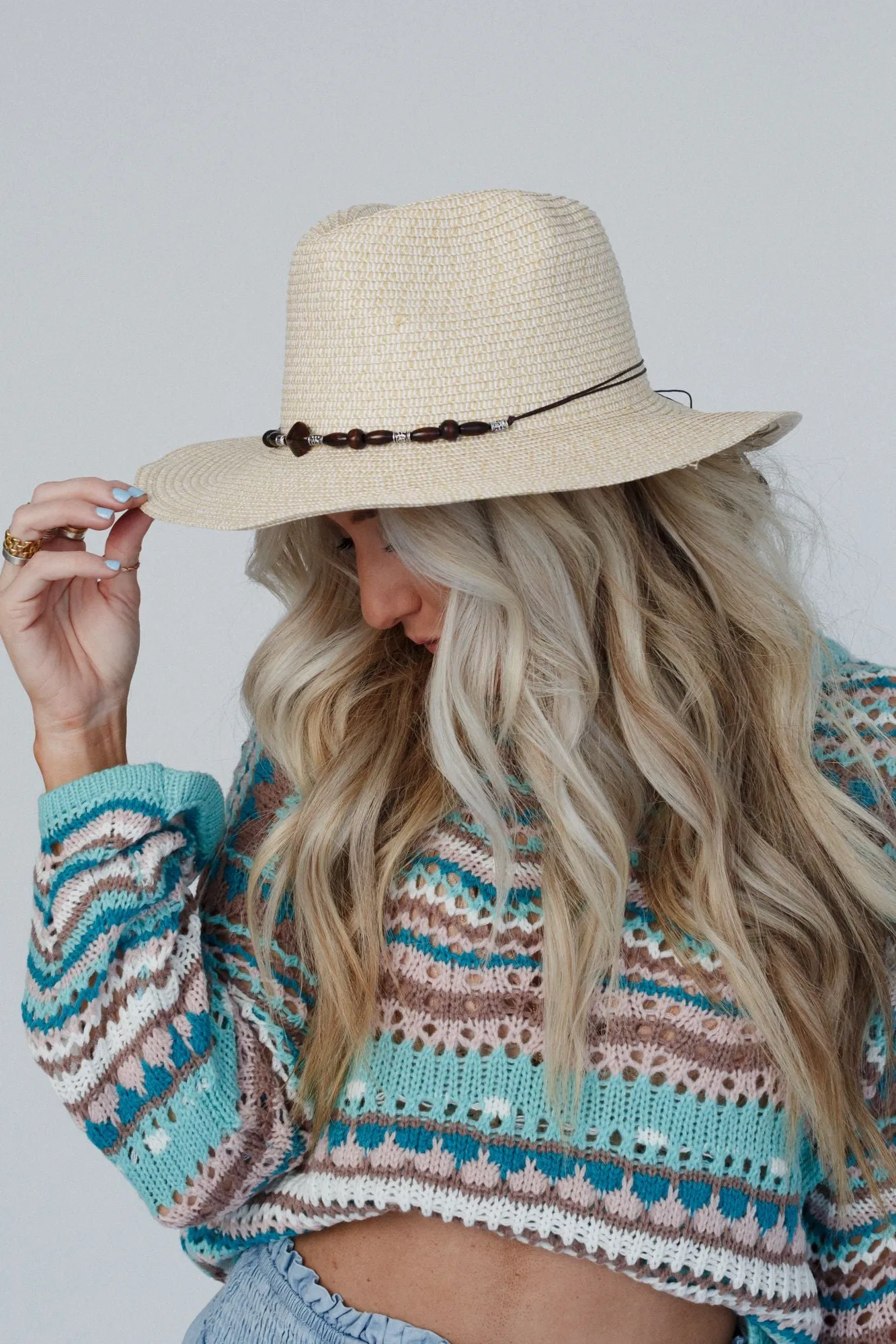 Bohemian Sunset Hat - Natural