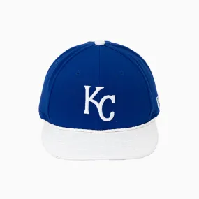 Breyer's Buck 50 Kansas City Royals Game MLB Hat With Leather Visor