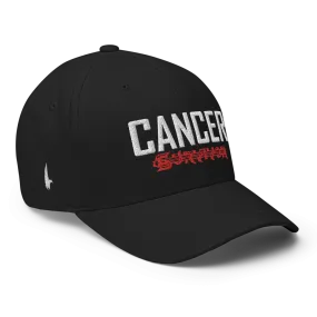 Cancer Survivor Tattoo Fitted Hat