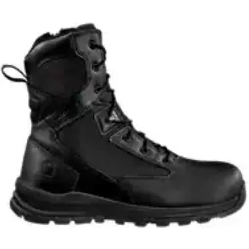 Carhartt Men's Gilmore 8 WP Side Zip Duty Boot -Black- FH8021-M