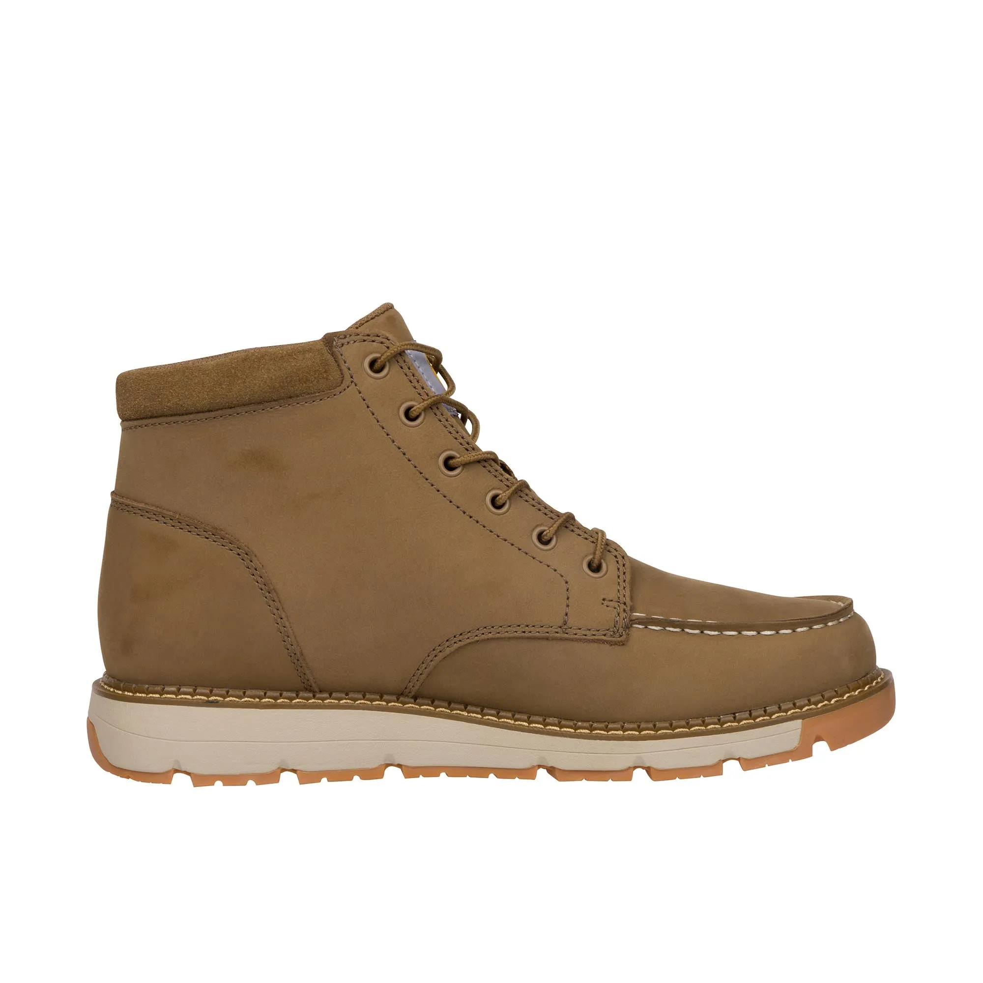 Carhartt Millbrook 5 Inch Moc Toe Wedge Soft Toe Coyote