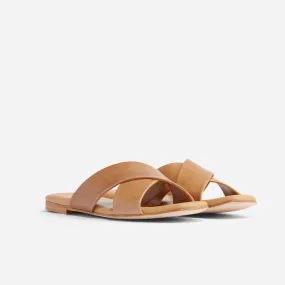 Catalina Slide Sandal Almond