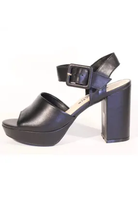 Chelsea Crew - Rose Sandal Black Leather