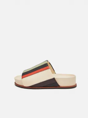 Collagerie Stripe Mule | Multi