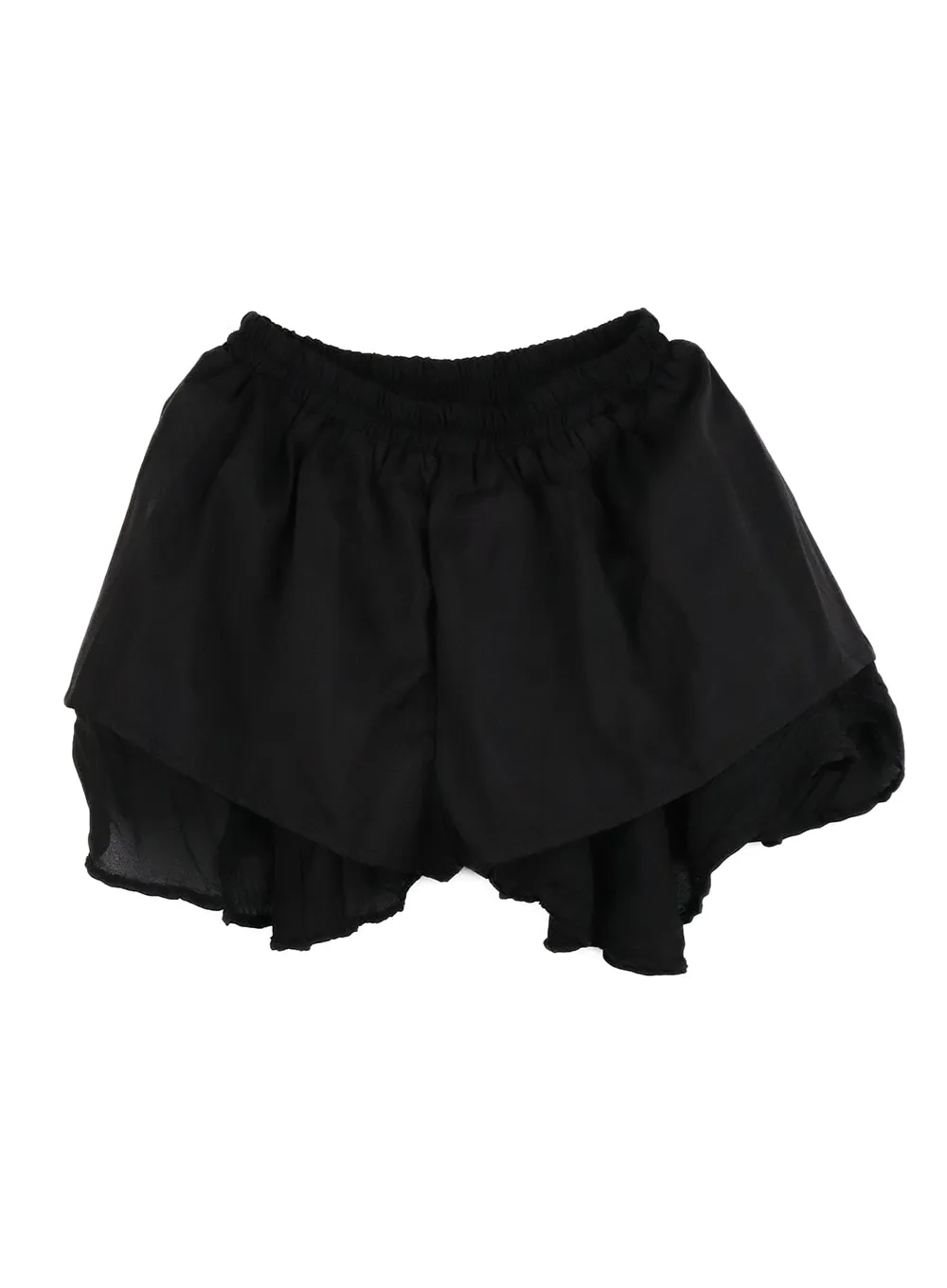 Cotton Frill Banded Mini Skirt OM426