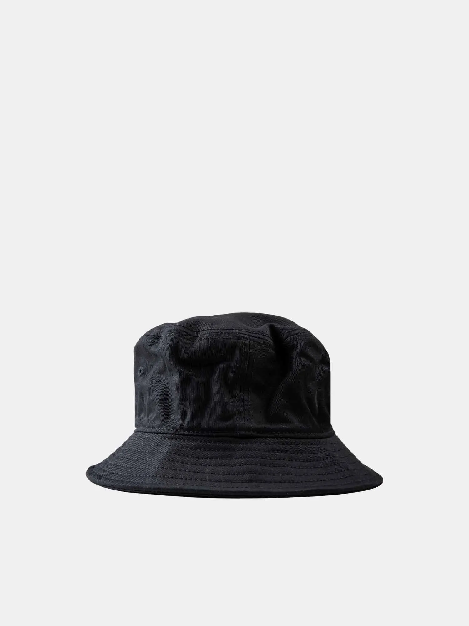 Empire Embroidered Logo Bucket Hat - Black / White