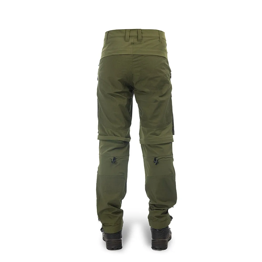 Flexible Zip-off Men Pant (Green)