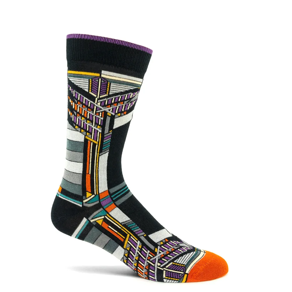 Frank Lloyd Wright Sumac Windows Sock