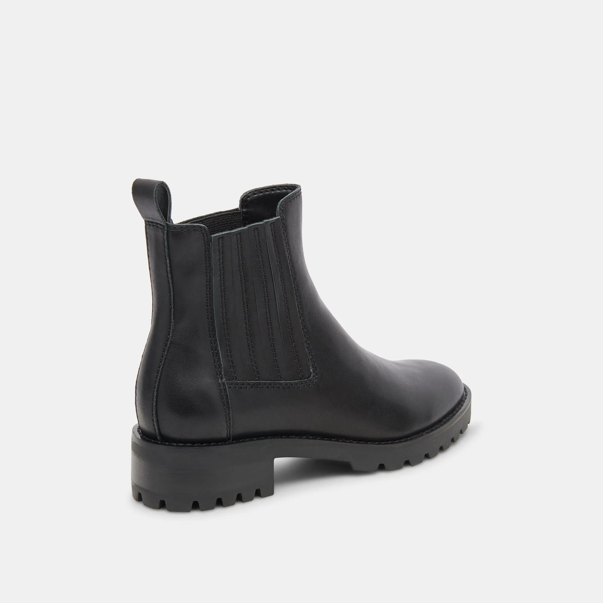 FRAYA H2O BOOTIES BLACK LEATHER