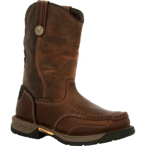 Georgia Men's Athens 360 11" Soft Toe WP Work Boot - Brown - GB00441