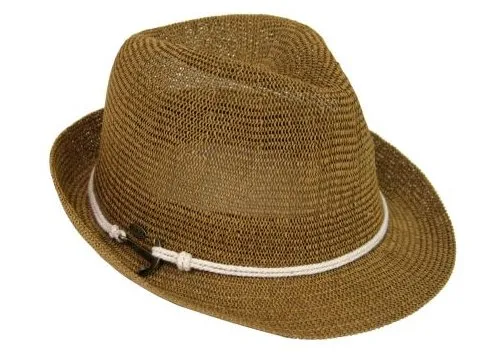 HBY KNIT FEDORA HAT