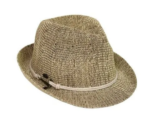 HBY KNIT FEDORA HAT