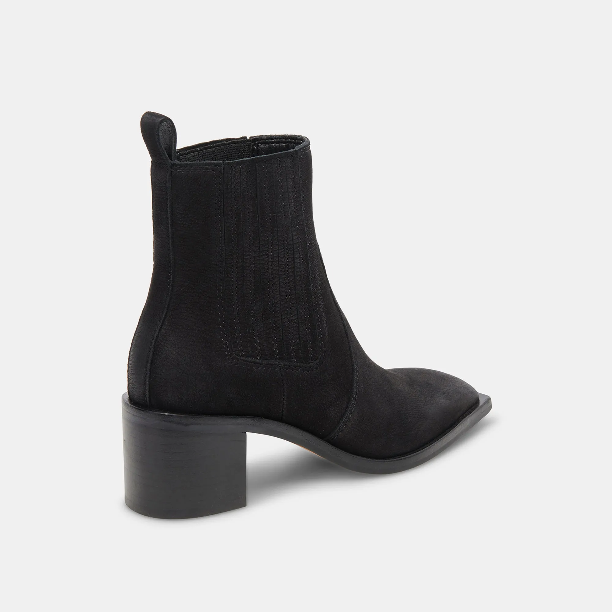 IRNIE BOOTIES BLACK NUBUCK