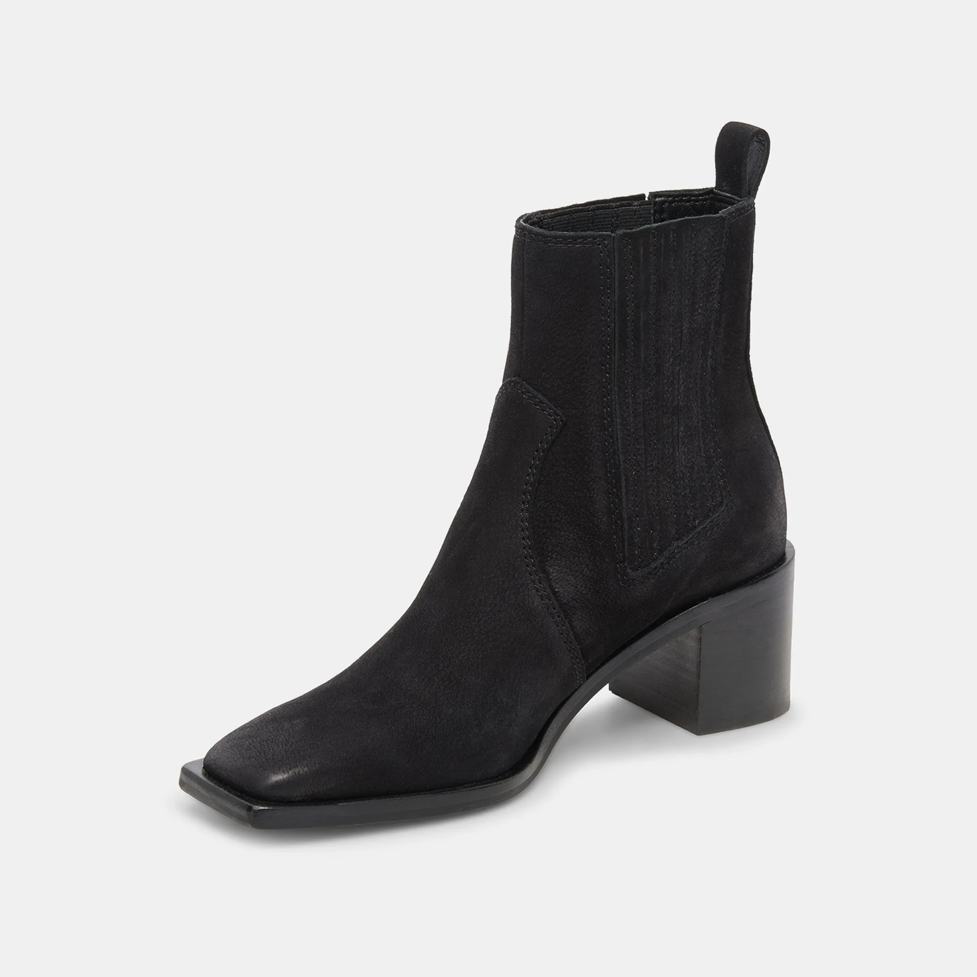 IRNIE BOOTIES BLACK NUBUCK