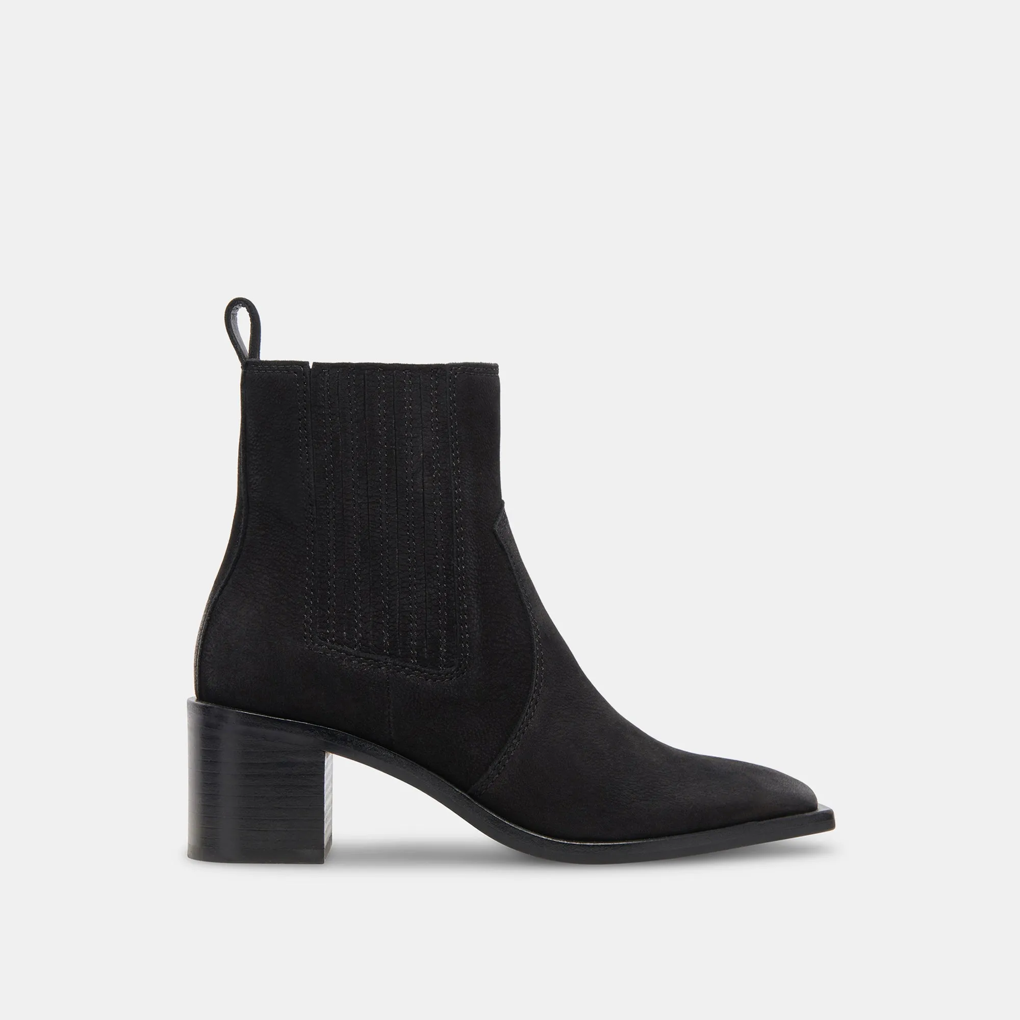 IRNIE BOOTIES BLACK NUBUCK