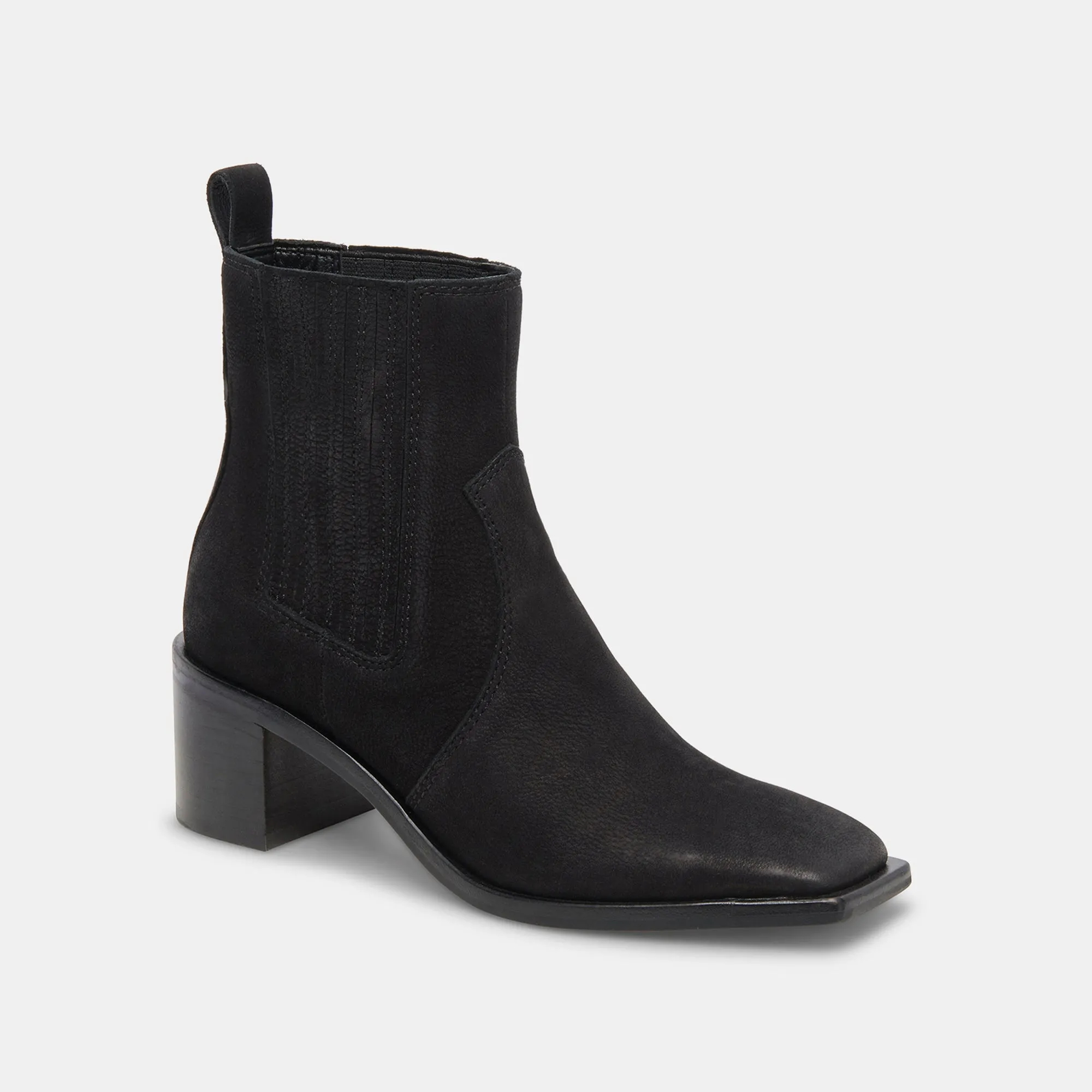 IRNIE BOOTIES BLACK NUBUCK