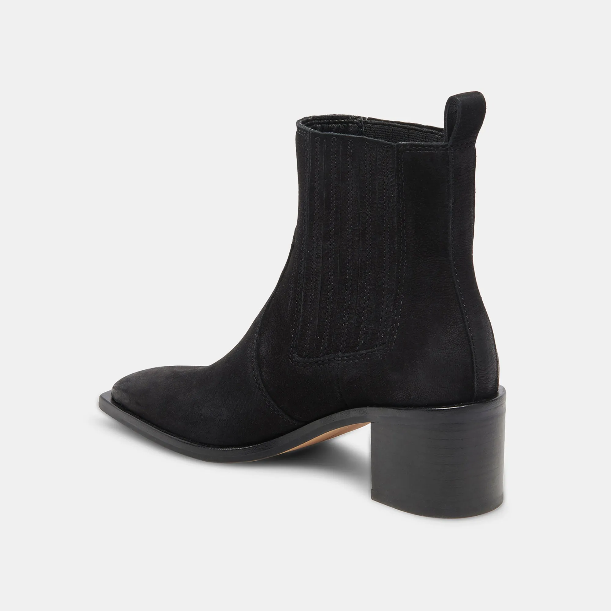 IRNIE BOOTIES BLACK NUBUCK