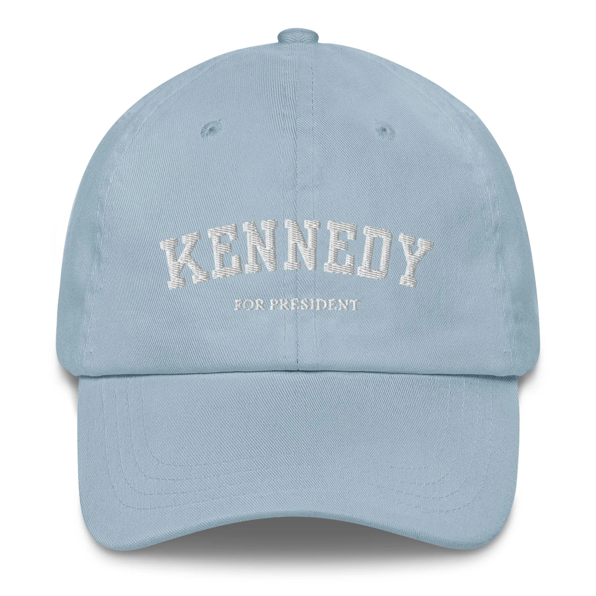 Kennedy For President Collegiate Embroidered Dad Hat