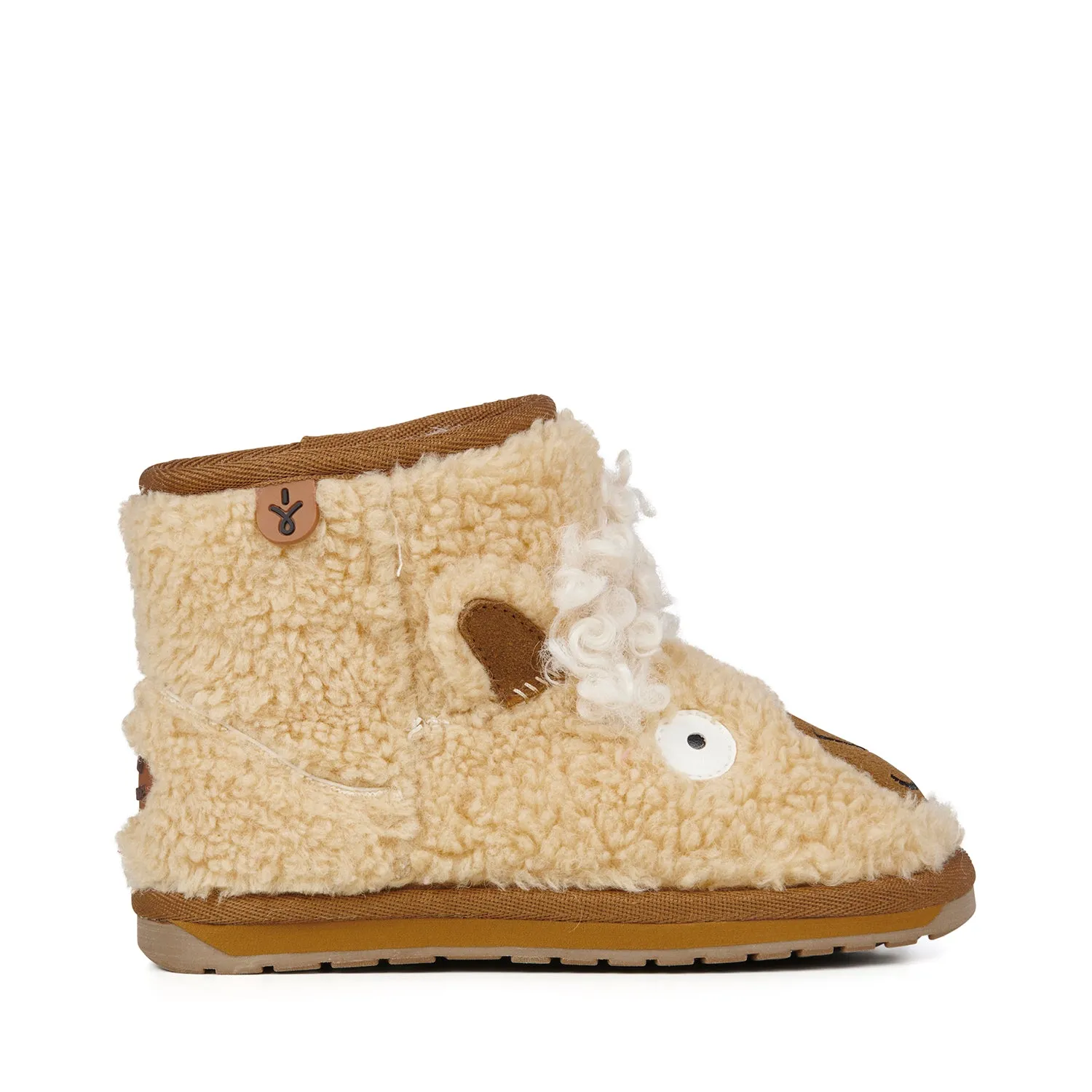 Llama Kid's Mini Sherpa Boot - Natural