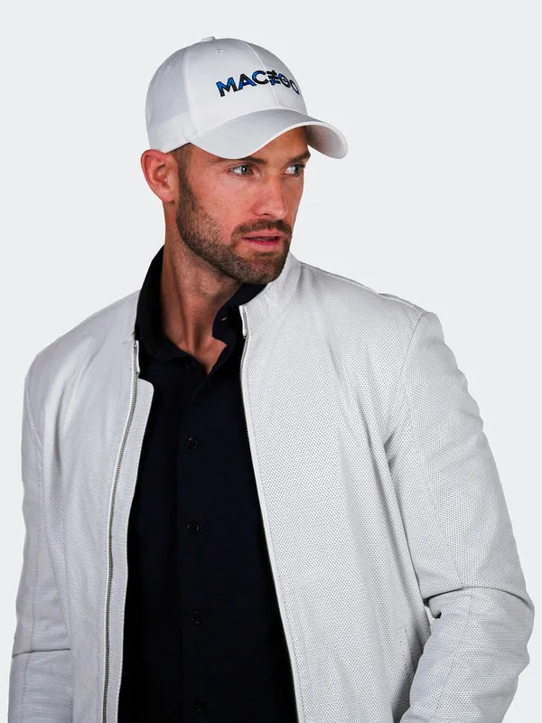 Maceoo Hat | Hat Logo White