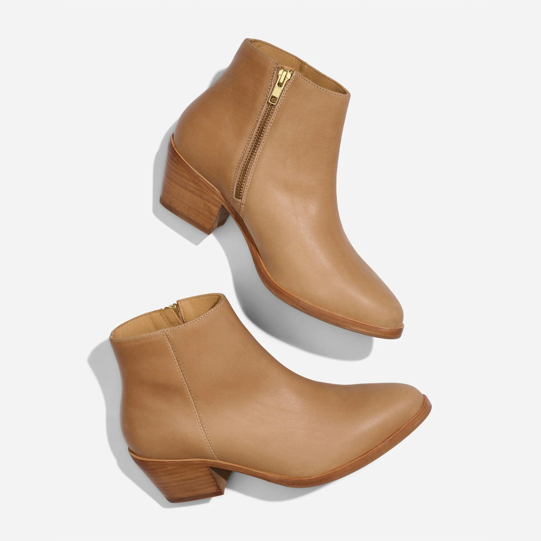 Marisa Inside Zip Boot Almond