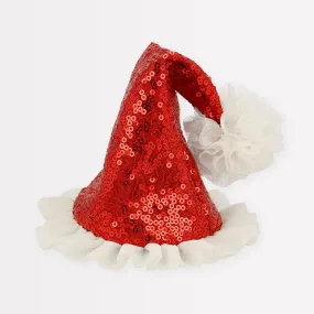 Meri Meri | Sequin Santa Hat Hair Clip