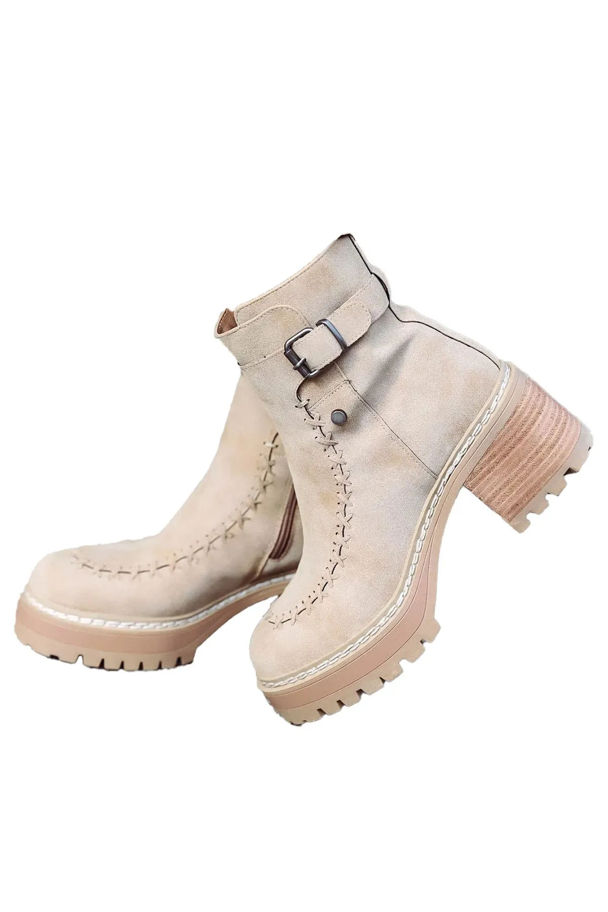 Mia Shoes Toula Boot-Sand