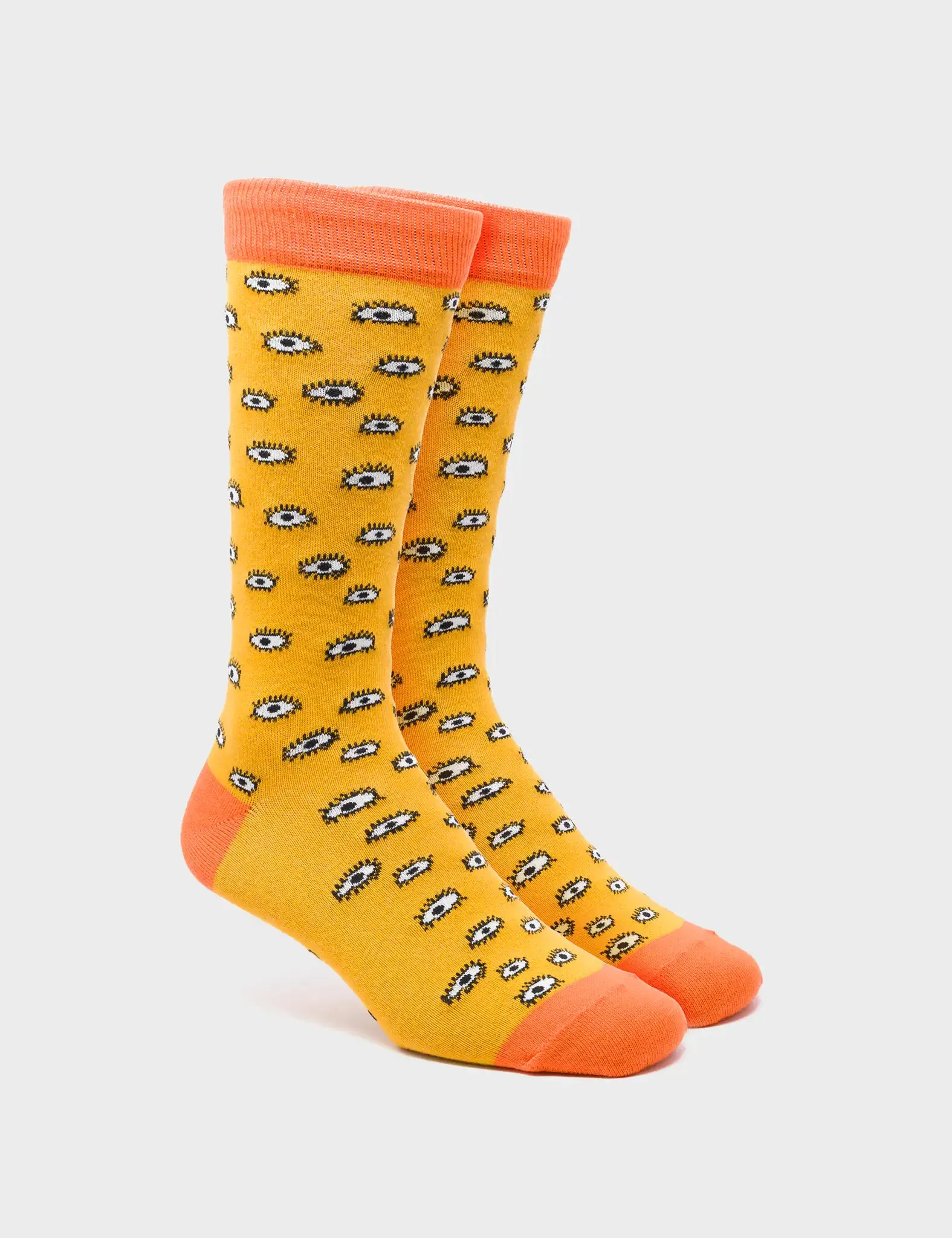 Orange Socks - All Over Eyes