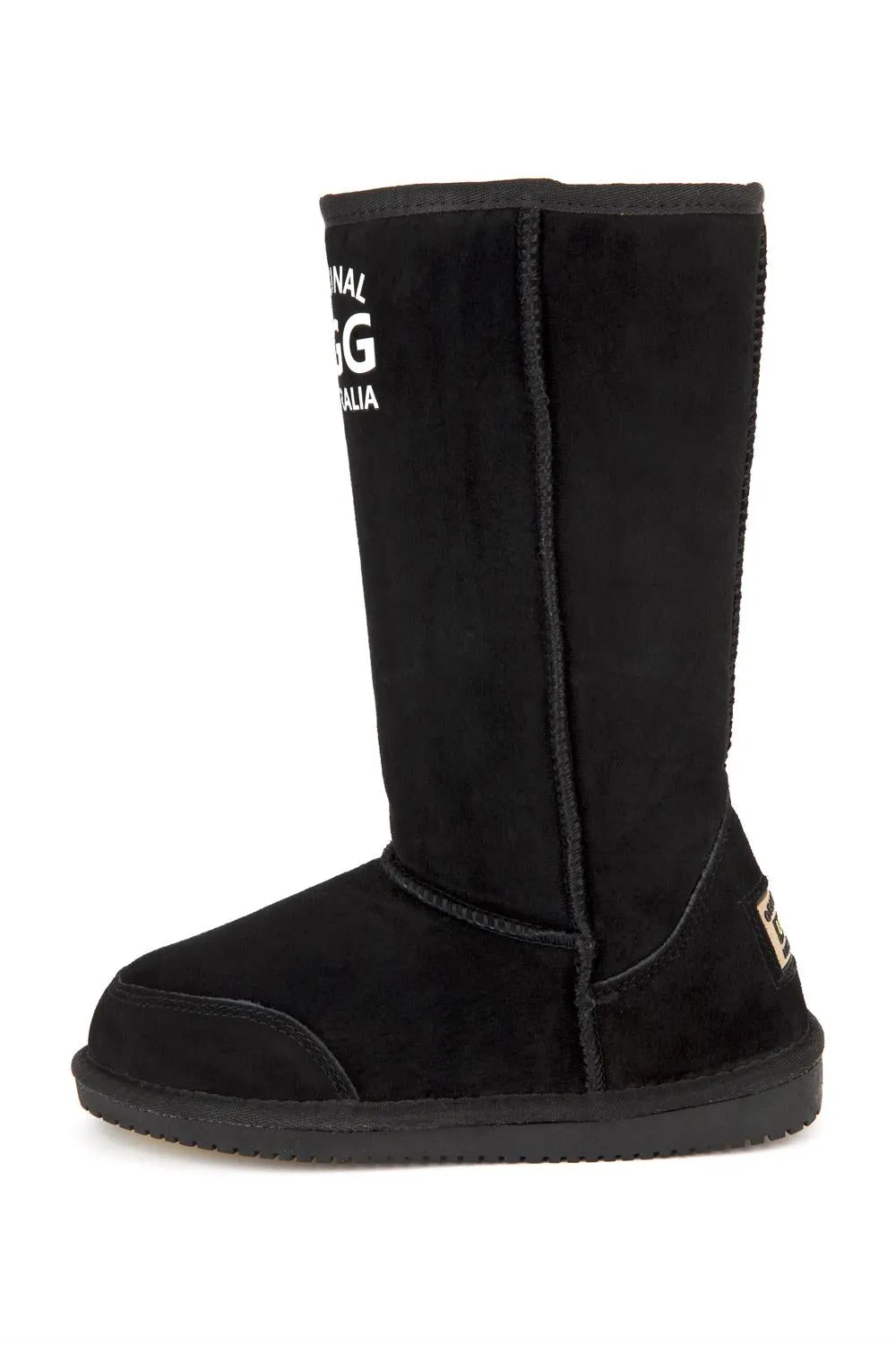 Original UGG Australia Long Plain Black Print Boots