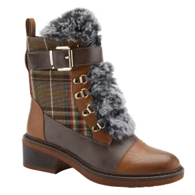 PATRIZIA HILVIA-PLAID BOOTIES