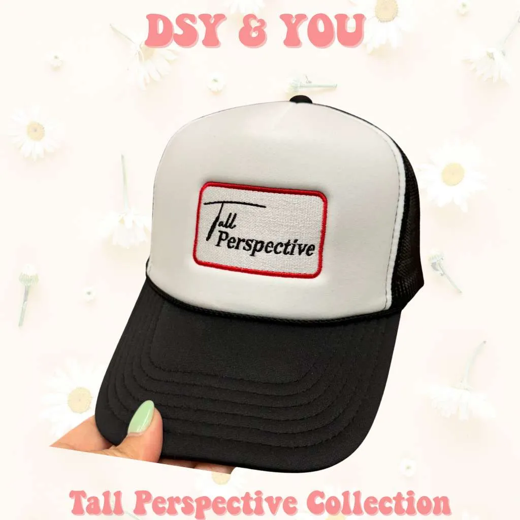 Riah’s fav trucker hat - Tall Perspective Trucker Hat