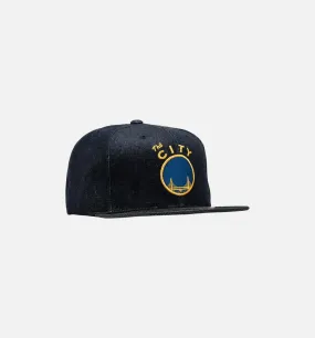 San Francisco Warriors Snapback Men's - Denim/Yellow/Blue