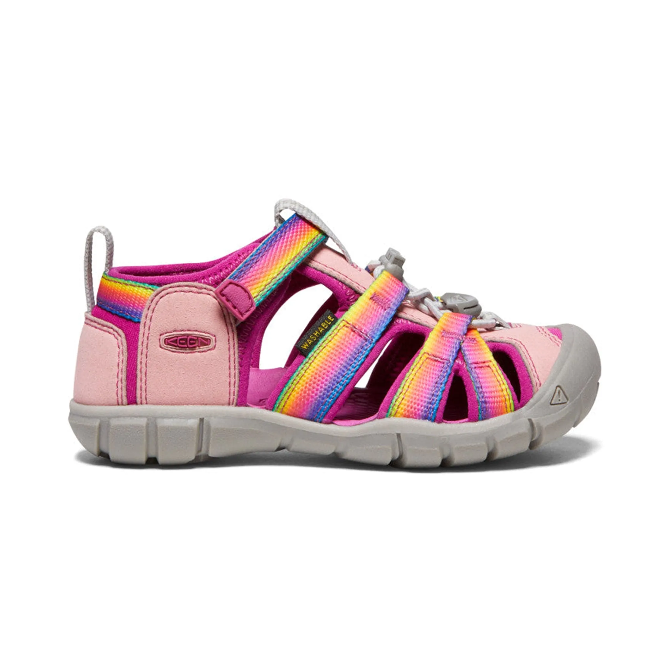 Seacamp II Kids' CNX Active Sandal - Rainbow/Festival Fuchsia