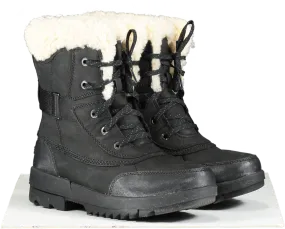 SOREL Black Torino Ii Parc Shearling Waterproof Winter Boot UK 7.5 EU 40.5 👠