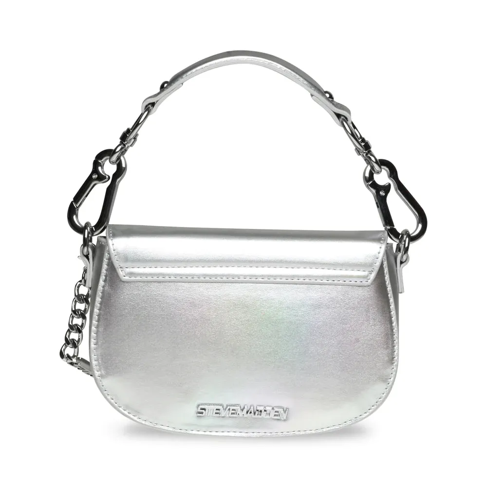 Steve Madden Bcinema Shoulder Tas Zilver