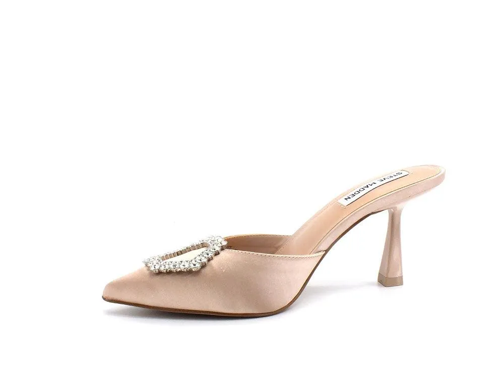 STEVE MADDEN Luxe City Sandalo Ciabatta Mule Rosa Nude LUXE03S1