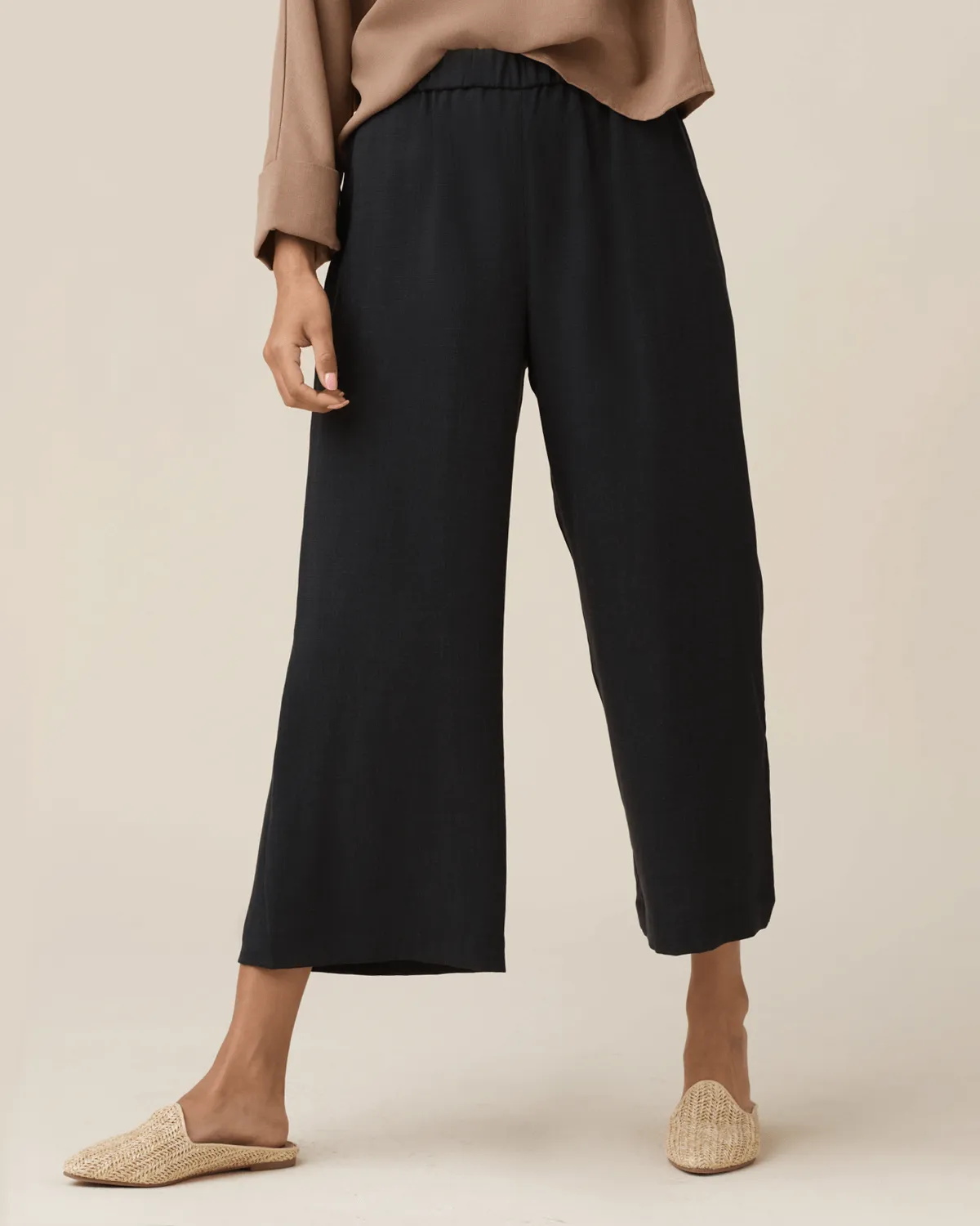 The Wide Leg Crop Pant