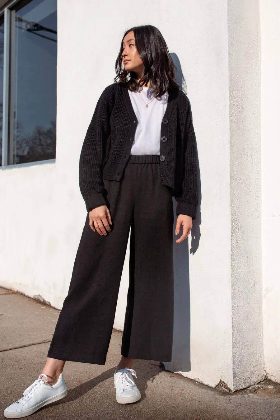 The Wide Leg Crop Pant