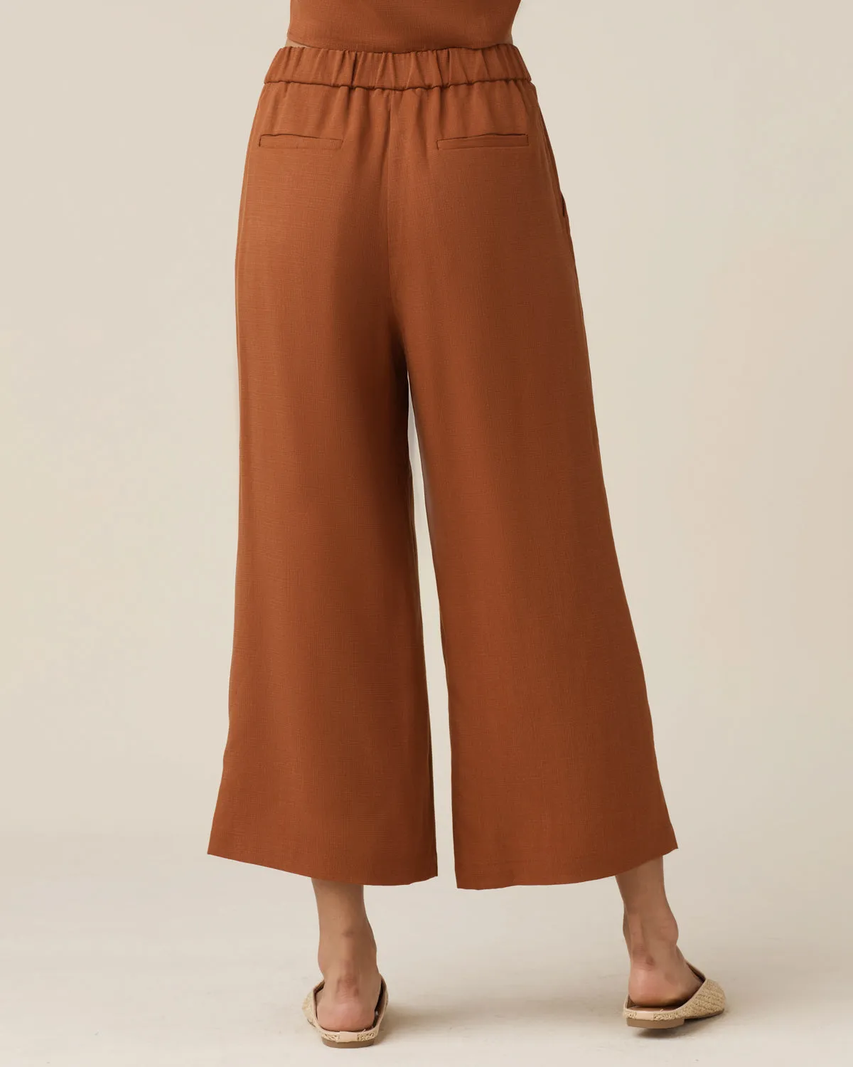 The Wide Leg Crop Pant