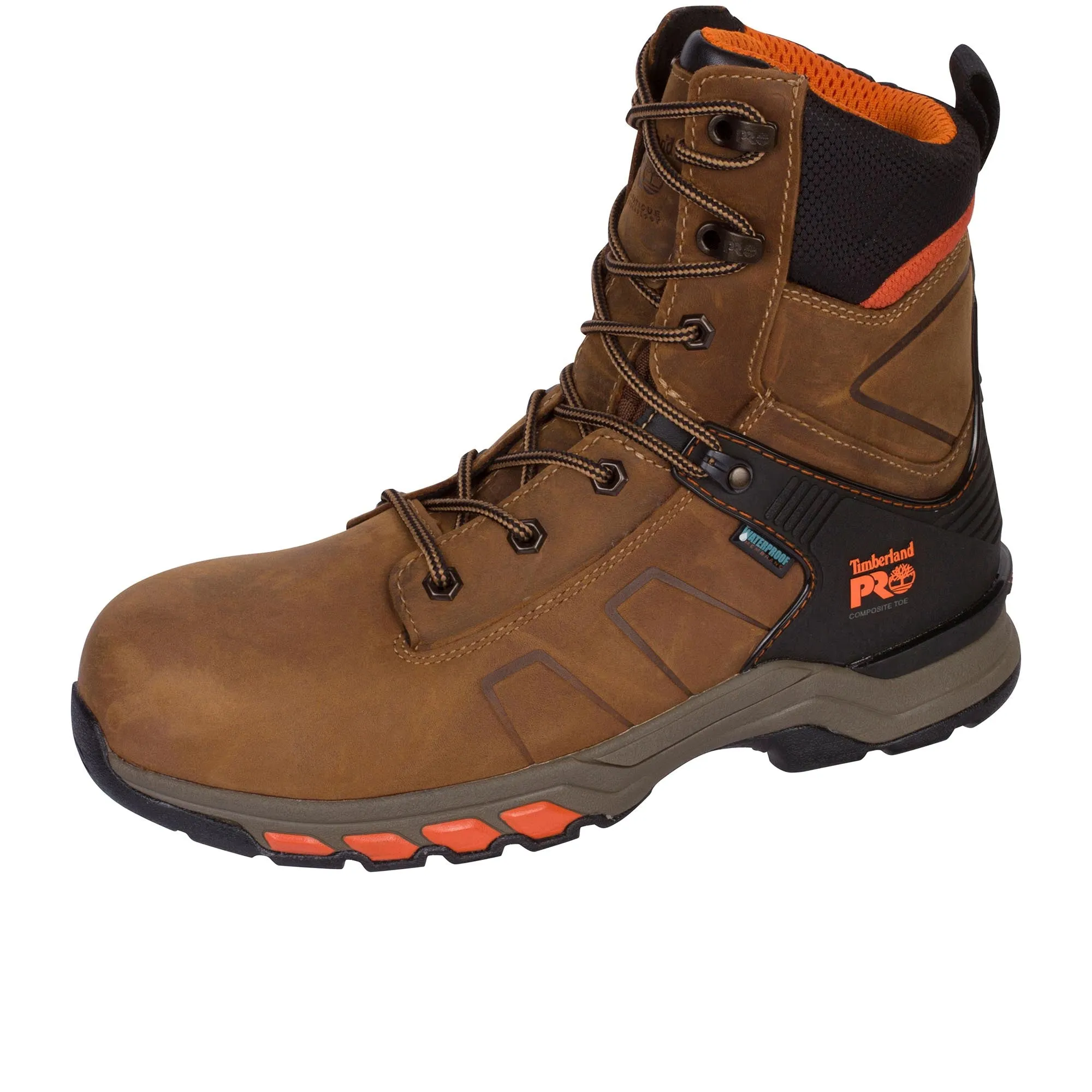 Timberland Pro 8 Inch Hypercharge Composite Toe Brown