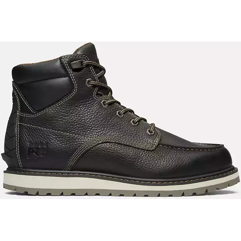 Timberland Pro Men's Irvine 6 Soft Toe WP Work Boot -Black- TB1A42SY001