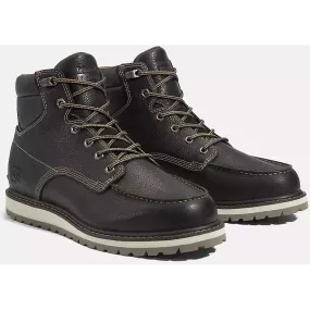 Timberland Pro Men's Irvine 6" Soft Toe WP Work Boot -Black- TB1A42SY001